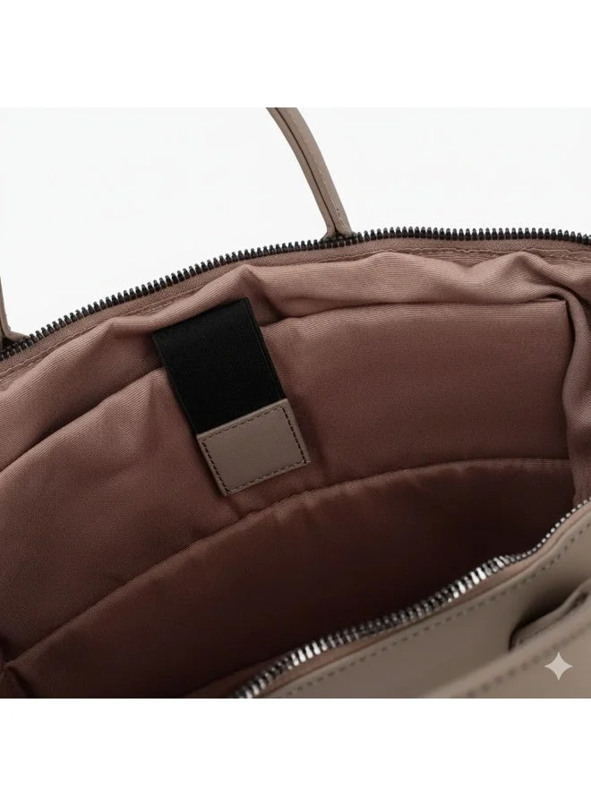 David Jones  David Jones Women's Handbag Stylish and Durable Everyday Carry | Color Taupe(CM7261)  | Best Price UAE